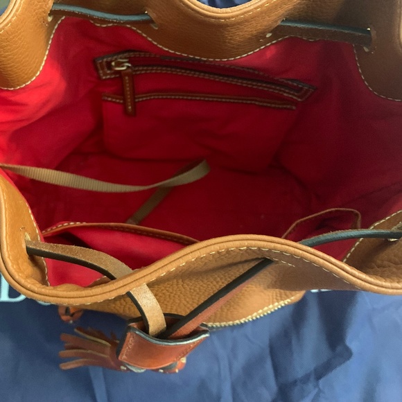 Dooney & Bourke Pebble Collection Drawstring Bucket Bag - Picture 3 of 3